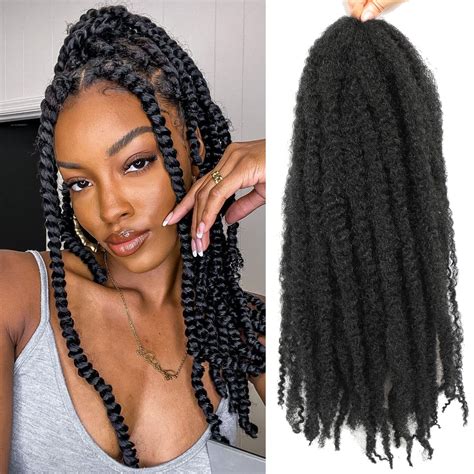 Buy 6 Packs Marley Twist Braiding Hair 24 Inch Marley Hair Crochet ...