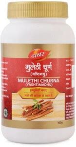 Dabur Mulethi (Yashtimadhu) Churna (100g) 1 Piece Price in India - Buy ...