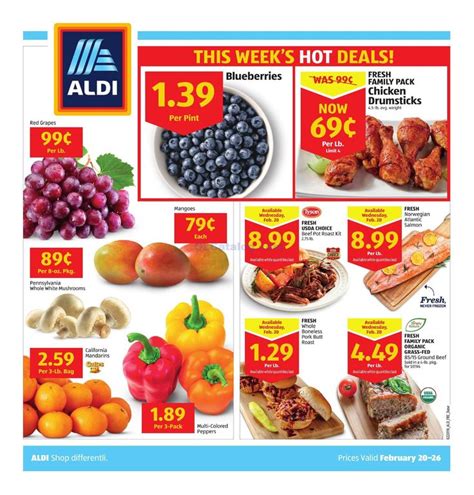 Aldi Foods Weekly Specials