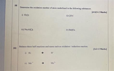 Image result for H2O2 Oxidation Number
