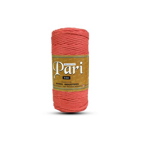 4mm Single Strand | Rust | 150 Metres | 1kg Spool | Cotton |No 28 ...