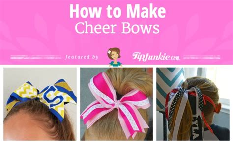 How to Make Cheer Bows Easy 的图像结果
