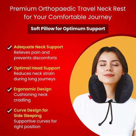 Buy Travel Pillow Online – Premium Orthopaedic Neck Support for ...
