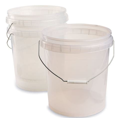 3-3/4 Gallon Clear Buckets (Pack of 3) - Walmart.com