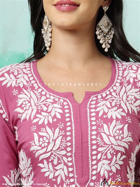 Chikankari Kurtis, Lucknow Chikan Kurta- Thechikanlabel