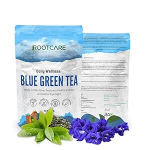 Rootcare Organics Butterfly Pea Flower Green Tea (100g) Aparajita ...