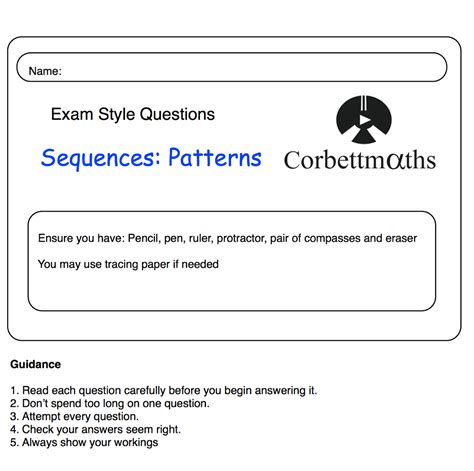 Image result for Pattern Sequences Worksheet