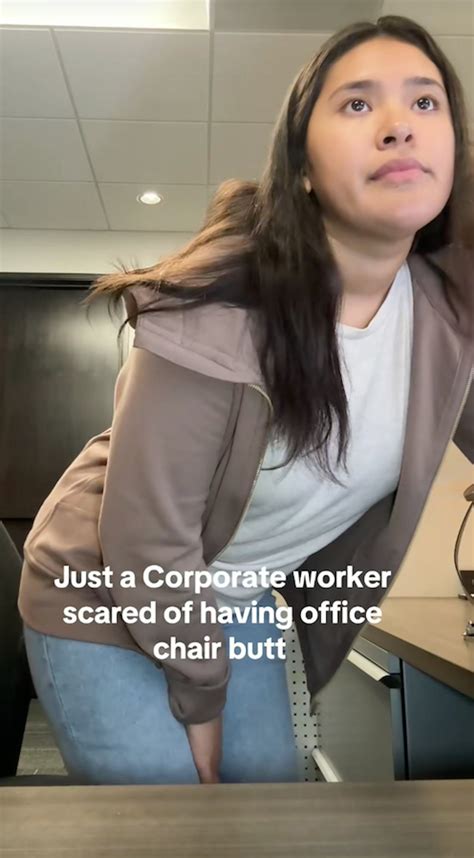 "Office Chair Butt" Comes From Sitting All Day, Tiktok Says