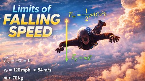 Can humans fall faster than terminal velocity?