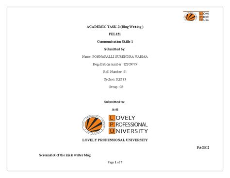Surendra blog - ACADEMIC TASK-3 (Blog Writing ) PEL Communication ...