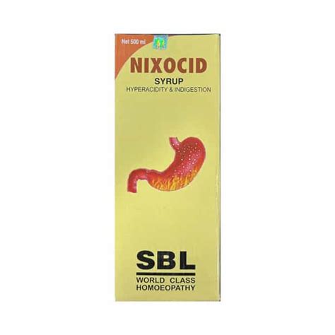 Buy SBL NIXOCID SYRUP 500ML Online & Get Upto 60% OFF at PharmEasy