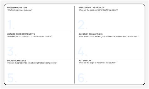 Image result for First Principles Document Template