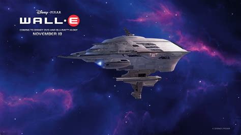 Wall-E Cruise Space Ship Desktop Wallpaper