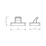 Kukica za peškir GRETA - AGR05BL - Alvos Beograd