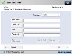 WebDAV Server Settings