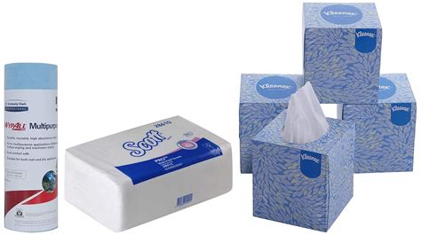 Kleenex Facial Tissue Cube 2 Ply Face Tissue &Wypall X70 Reusable ...