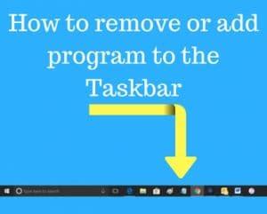 Add Program Icons to Taskbar 的图像结果