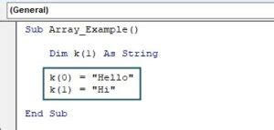 Image result for How Do Arrays Work VBA Net