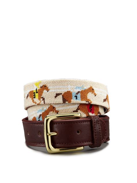Horse Racing Belt by Tucker Blair at Gilt | Preppy gifts, Belt ...