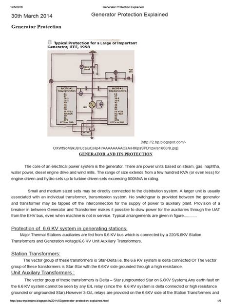 Image result for Generator Protection CT