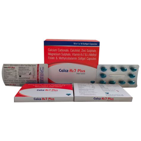 CALCZ-K27 PLUS Softgel Capsules Uniquestar Life Sciences Pvt. Ltd.