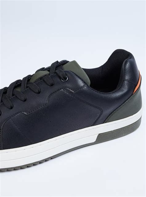 Buy Men Solid Lace-Up Sneakers Online at just Rs. 1299.0 ...