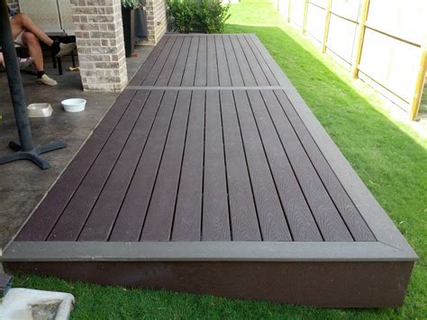 Two Tone Composite Deck Ideas
