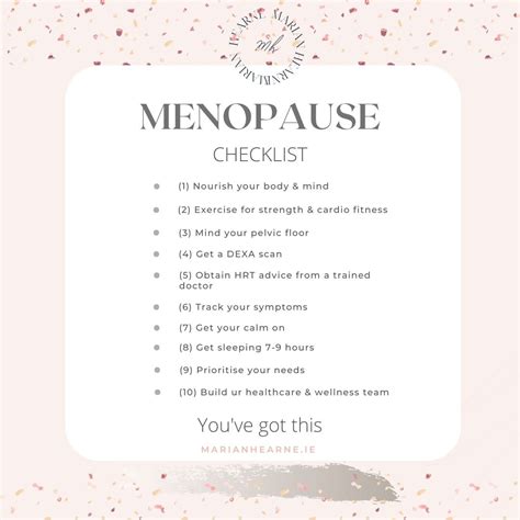 Menopause Symptoms Checklist Pdf at Bailey Walters blog