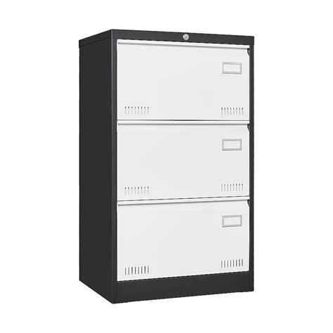 Kahomvis Black White Office Cabinet in the Office Cabinets department ...
