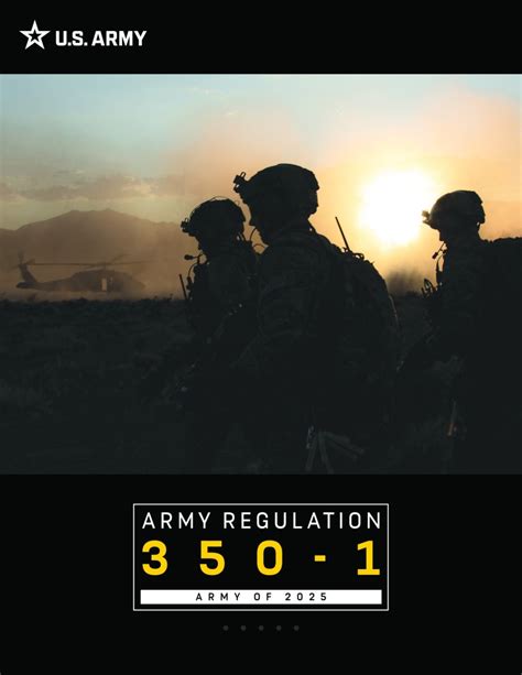Army streamlines training requirements to enhance warfighting readiness ...