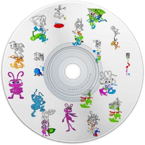 Digitized Embroidery A Bugs Life Machine Embroidery Designs Cd Brother ...
