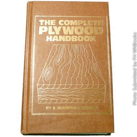 The complete plywood handbook : Amazon.in: Books