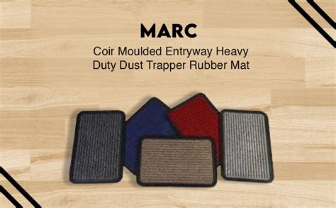 Buy Marc Cleaning Products Coir Moulded Entryway Heavy Duty Dust ...