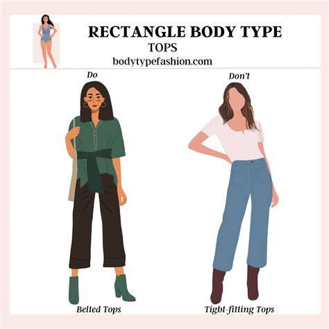 How to Choose Tops for the Rectangle Body Shape - Fashion for Your Body ...