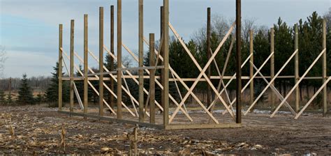 How to Build a Post Frame Building 的图像结果