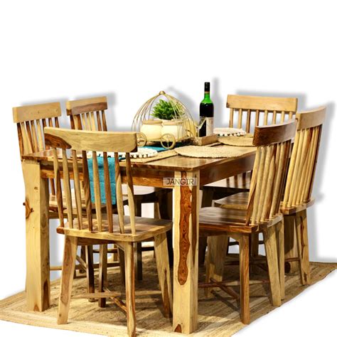 Farmhouse Dining Table Set Six Seater | Jangir Decor