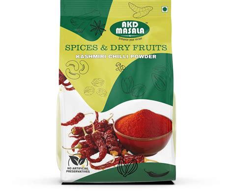 AKD MASALA Organic Kashmiri Chilli Powder - Premium, Authentic, Hand ...