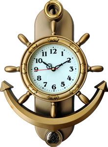 GrabBasket Analog 38 cm X 26 cm Wall Clock Price in India - Buy ...