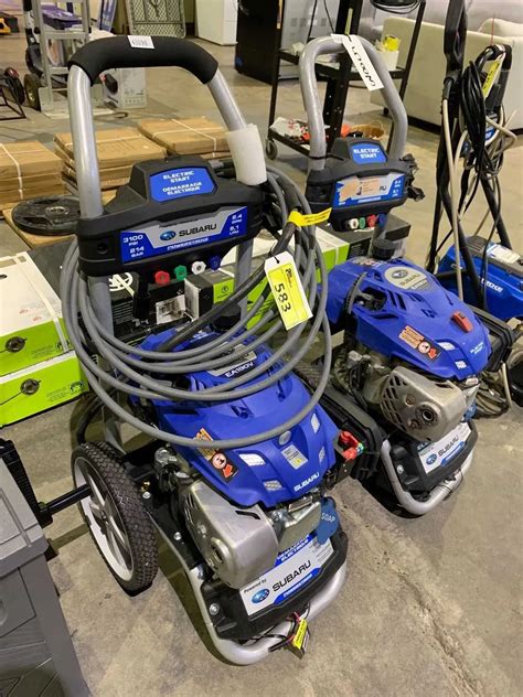 Subaru EA190V Pressure Washer Parts Diagram Guide