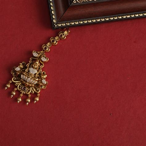 Buy Aashni Antique Temple Maang Tikka | Tarinika - Tarinika India