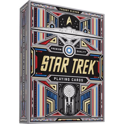 Star Trek Light Edition (White) Playing Cards – Miles Retail