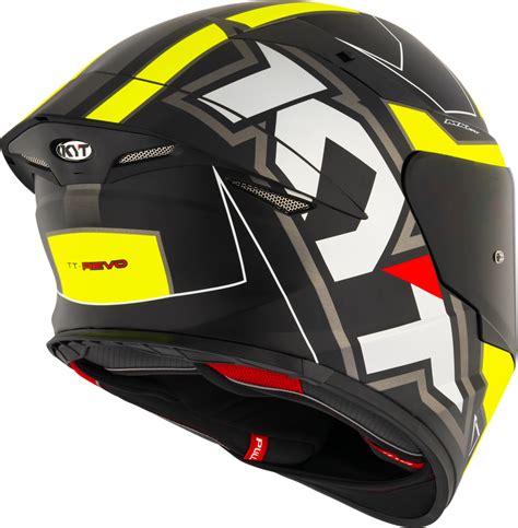 KYT TT Revo Electron Black Yellow Matt Helmet– Moto Central