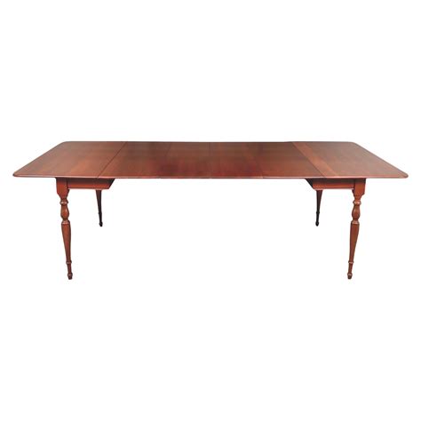 Antique Shaker Cherry Wood Trestle Dining Table, circa 1830 at 1stDibs