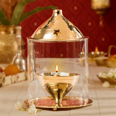 Buy Akhand Diya, Brass Diya @ Upto 25% Off From MyBorosil