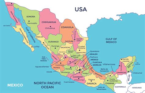 Mexico Map