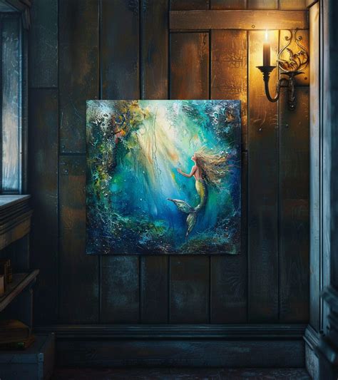 Mermaid Canvas Art