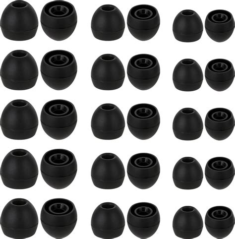 Amazon.com: Hariendny 15 Pairs Silicone Ear Bud Replacement Pieces ...