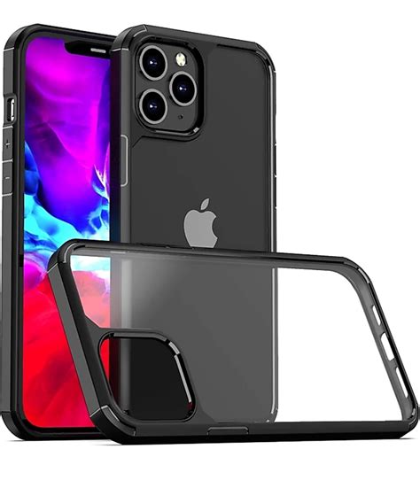 MobiSpiff Mobile Back Cover for Non-Yellowing iPhone 12 Pro Phone Case ...