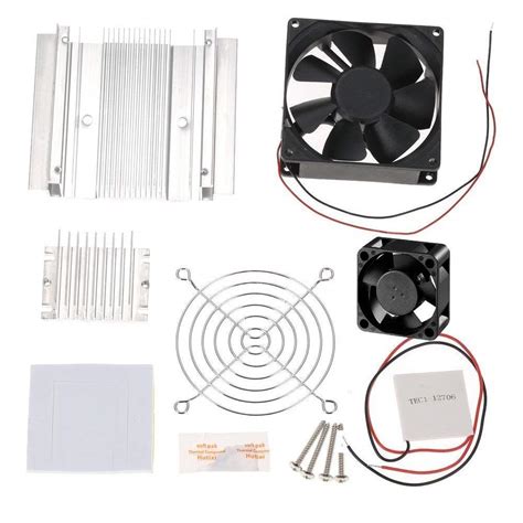 New 12V Thermoelectric Peltier Refrigeration Cooler Fan Heatsink Kit ...