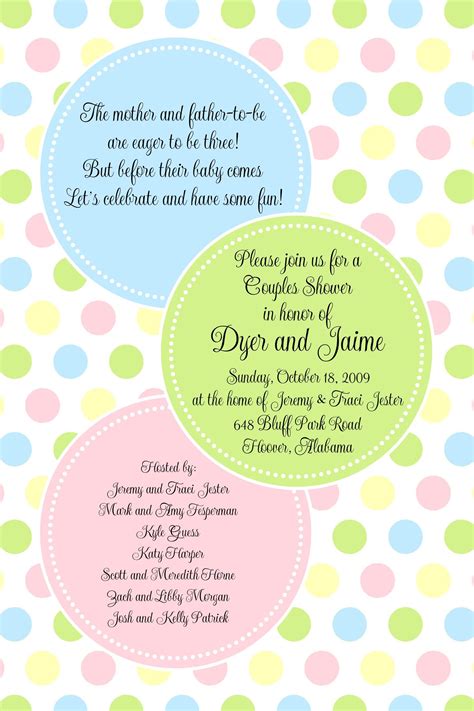 Baby Shower Invitation Addressing Etiquette